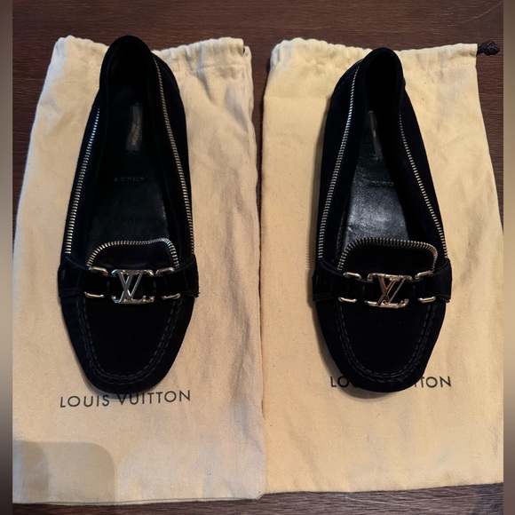 Louis Vuitton Zipper Oxford Flat - Picture 1 of 6